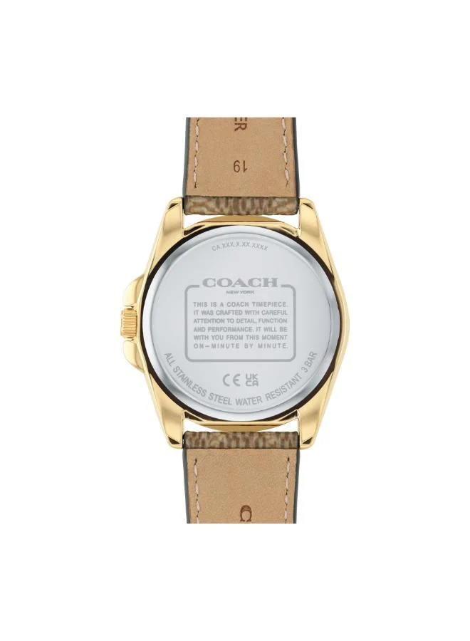 كوتش ساعة انالوج جريسون بسوار متداخل